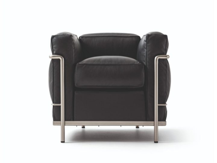 002 Lc2 Fauteuil Grand Confort Durable Armchair, Cassina