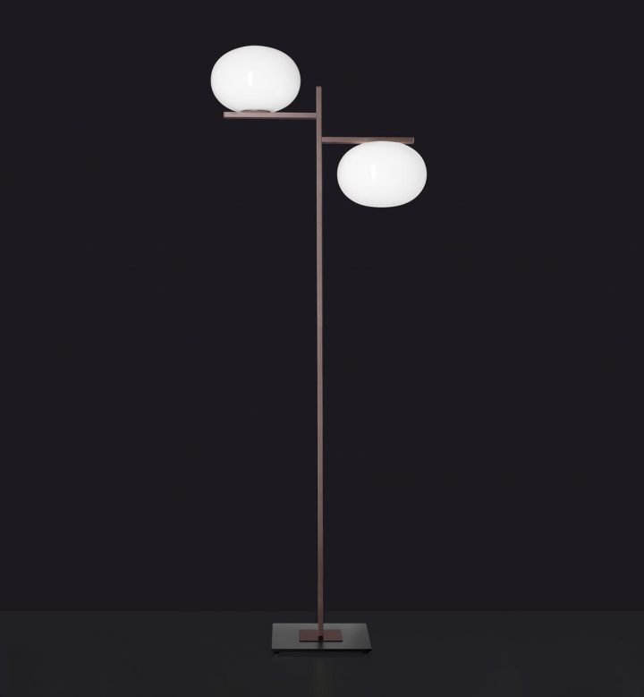Alba 383 Floor Lamp, Oluce