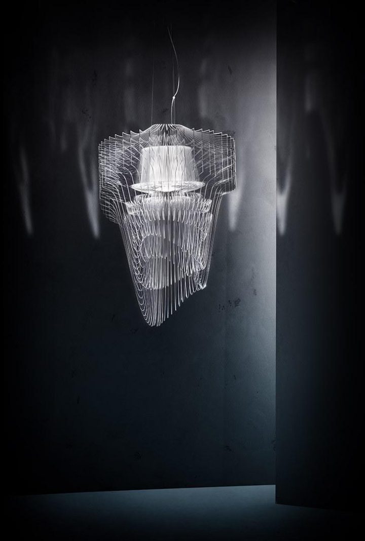 Aria Transparent Pendant Lamp, Slamp