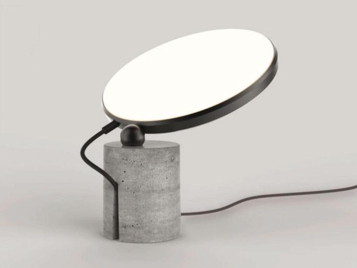 Avveni Concrete Table Lamp, Sattler