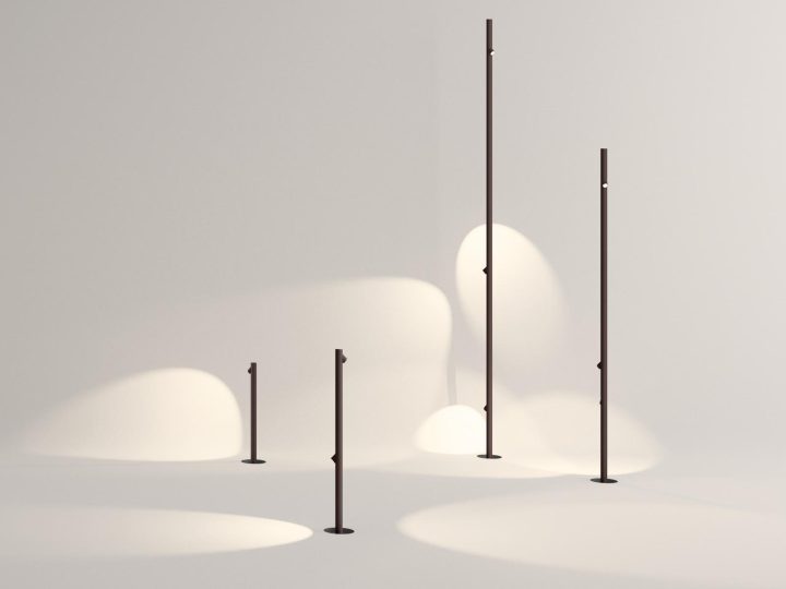 Bamboo Outdoor Floor Lamp, Vibia