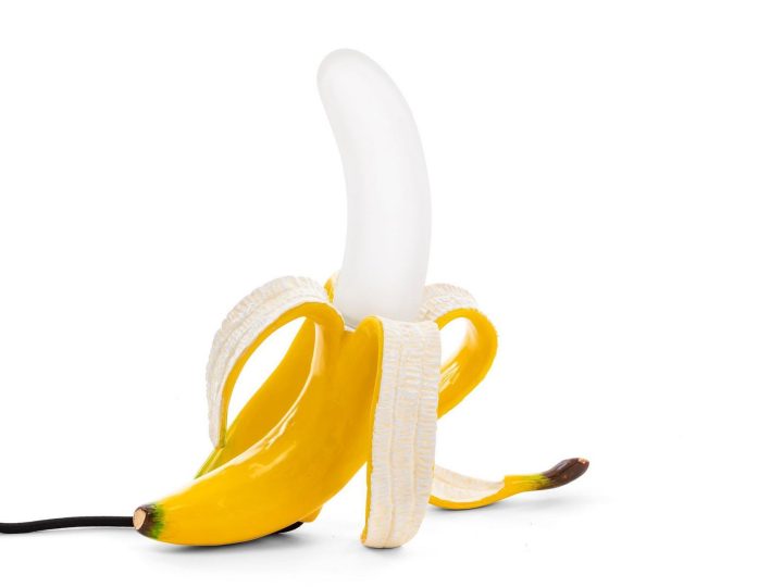 Banana Lamp Yellow Louie Table Lamp, Seletti