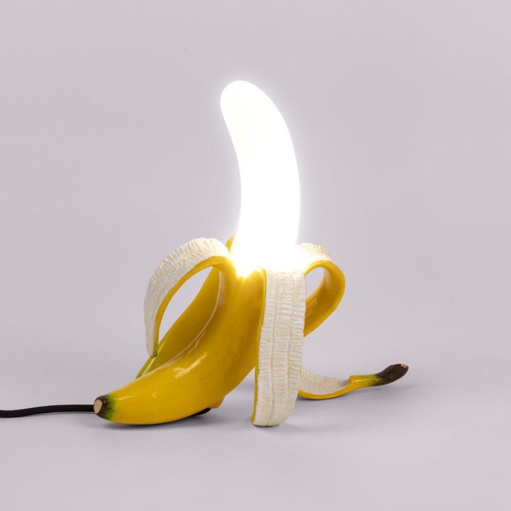 Banana Lamp Yellow Louie Table Lamp, Seletti