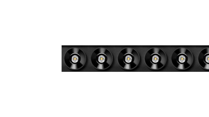 Black Foster Custom Lighting Profile, Arkoslight
