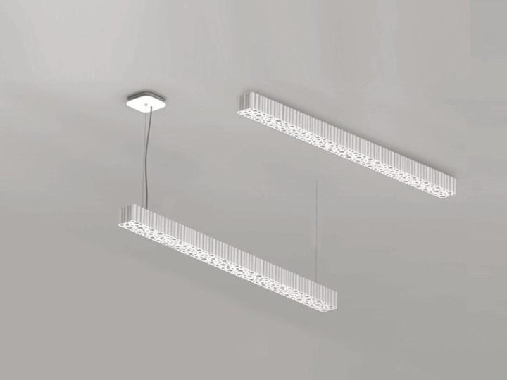 Calipso Linear Stand Alone Ceiling Lamp, Artemide