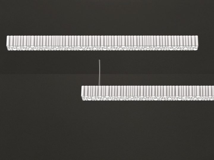Calipso Linear Stand Alone Ceiling Lamp, Artemide