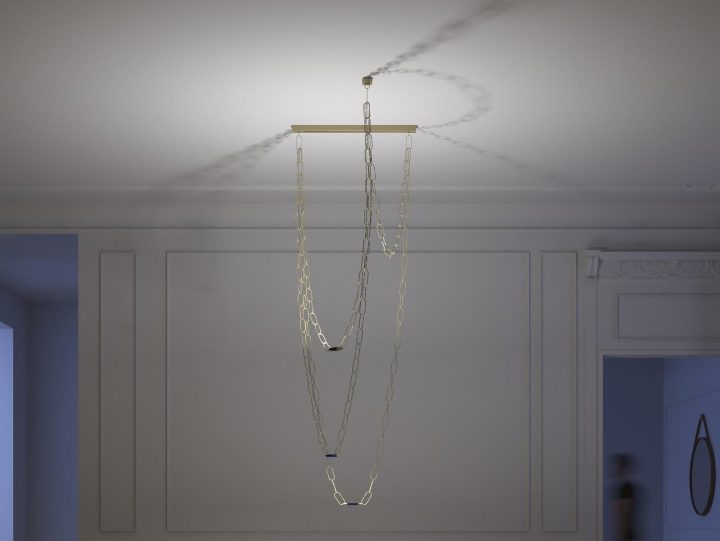 Chaindelier Pendant Lamp, Davide Groppi