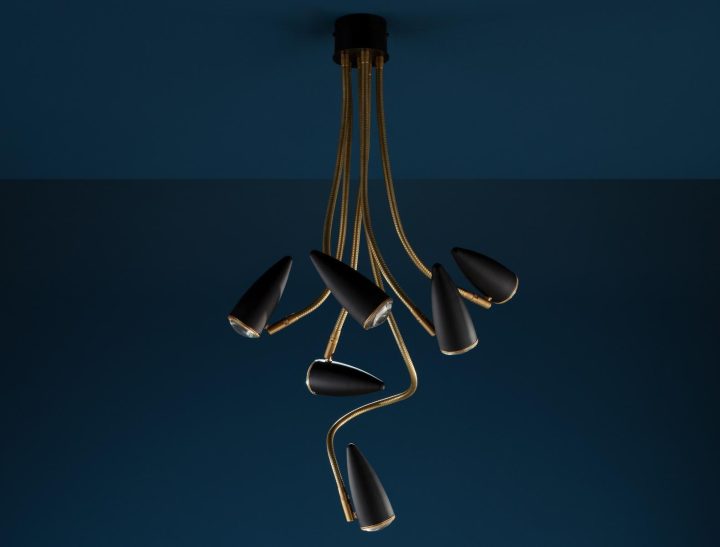 Cicloitalia Flex C6 Pendant Lamp, Catellani & Smith