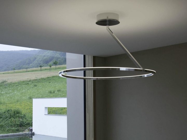 Circolo Insospeso Ceiling Lamp, Sattler