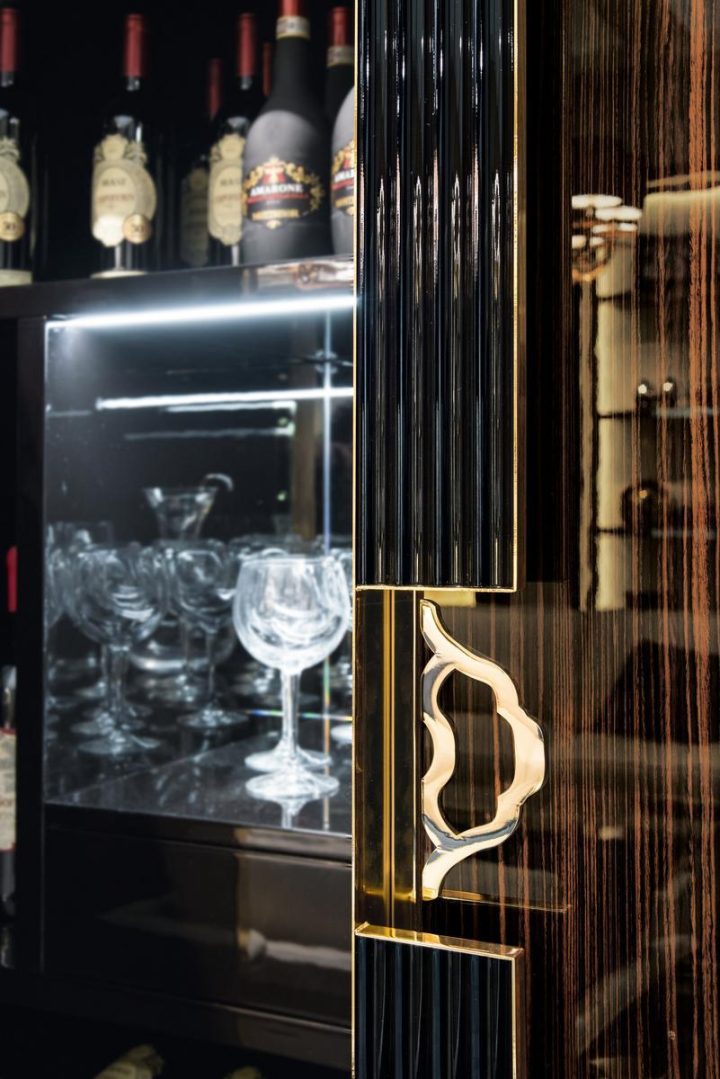 Concorde Bar Cabinet, Bruno Zampa
