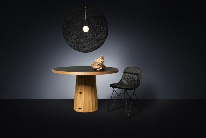 Container Table Bodhi Round 120 140 Table, Moooi