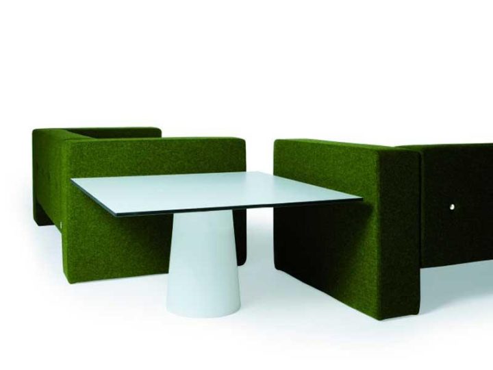 Container Table Classic Square Garden Table, Moooi