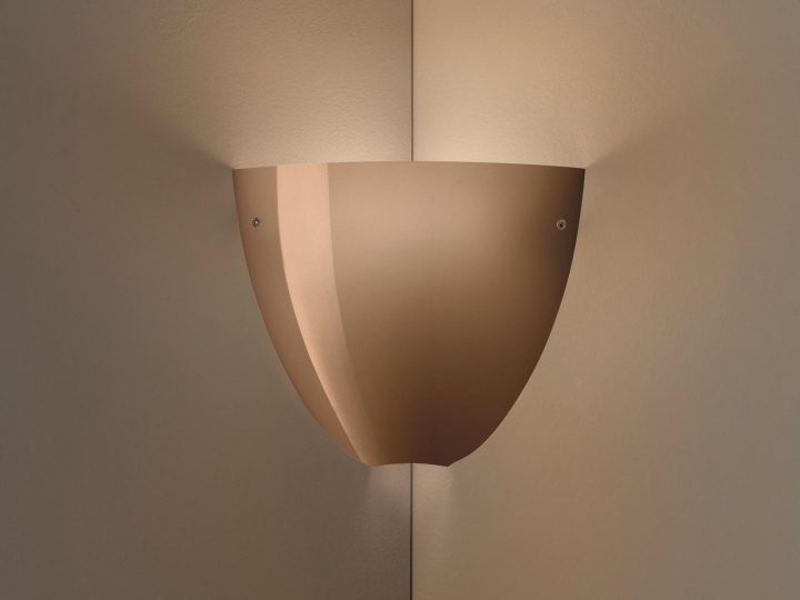 Corner Ap Wall Lamp, Vistosi