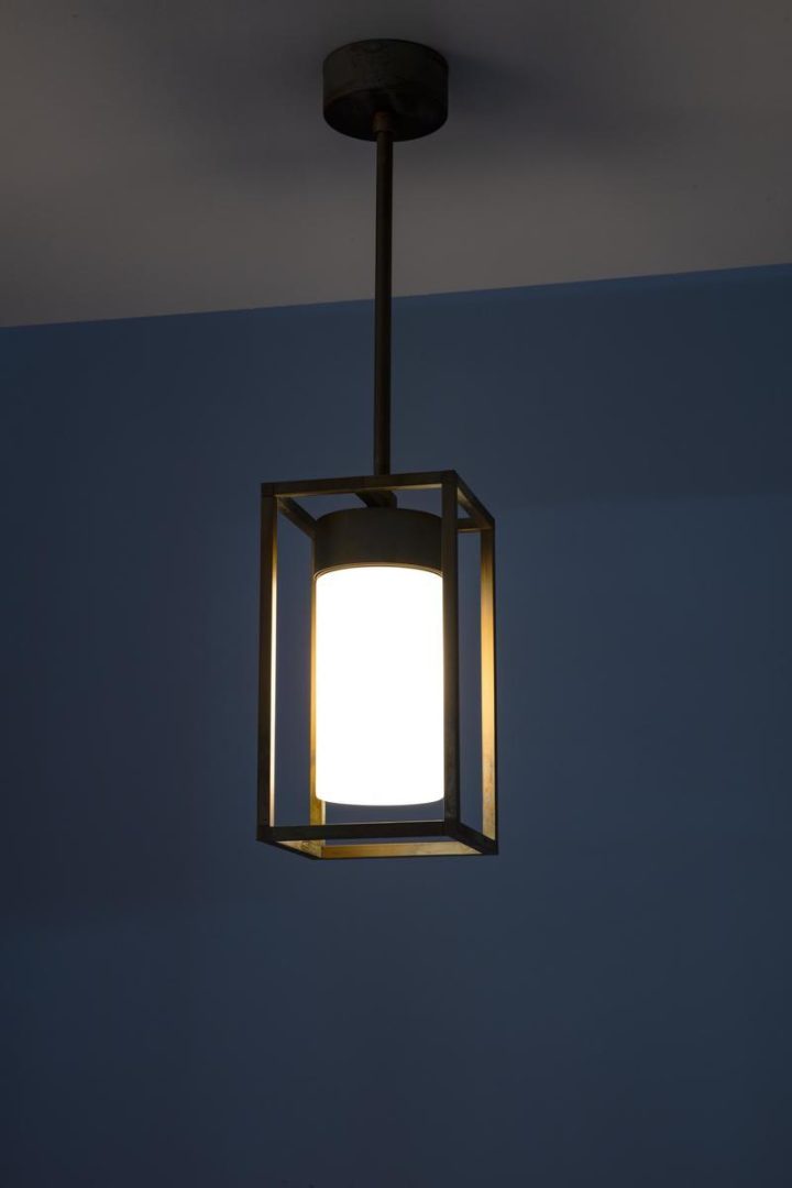 Cubic Outdoor Pendant Lamp, Moretti