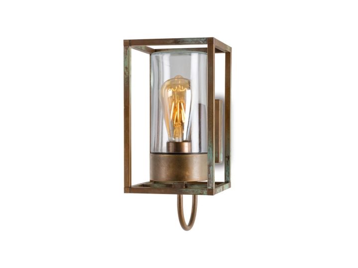 Cubic Outdoor Wall Lamp, Moretti