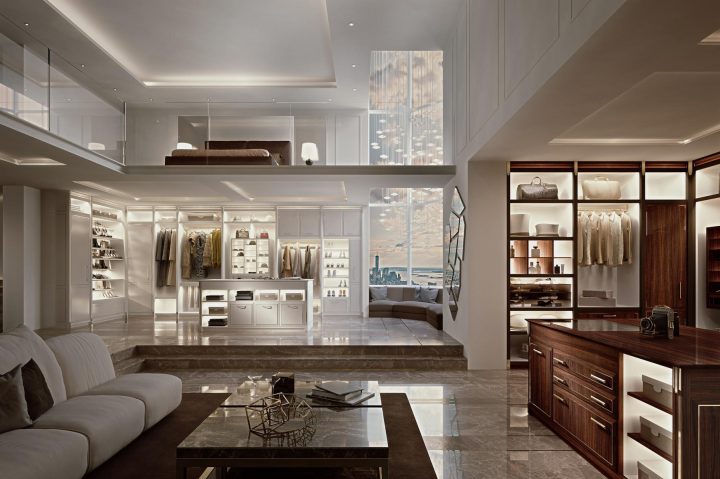 Essenza Walk In Closet, Martini Interiors