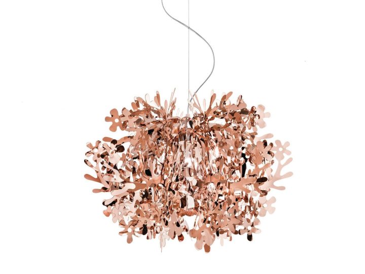 Fiorella Mini Copper Pendant Lamp, Slamp