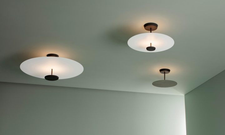 Flat 5915 Ceiling Lamp, Vibia