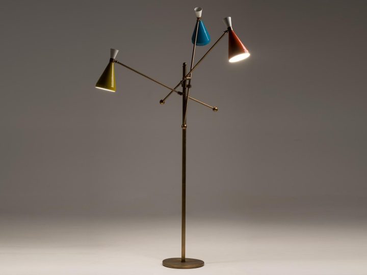 Flipper Floor Lamp, Mantellassi 1926