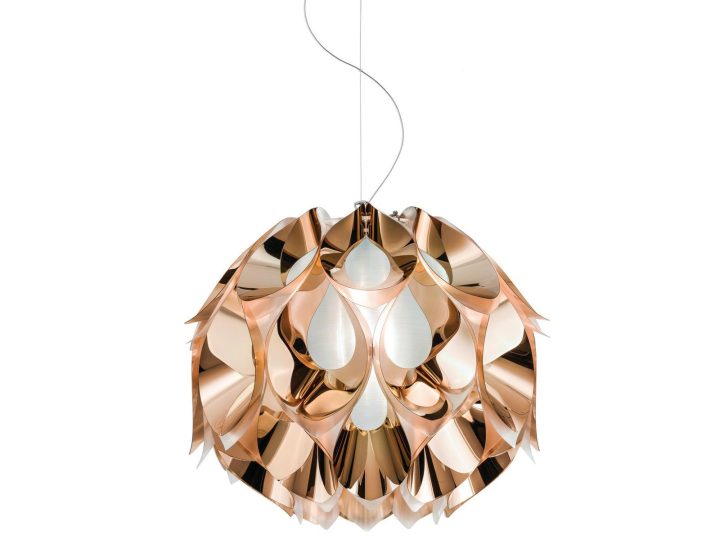 Flora Medium Copper Pendant Lamp, Slamp
