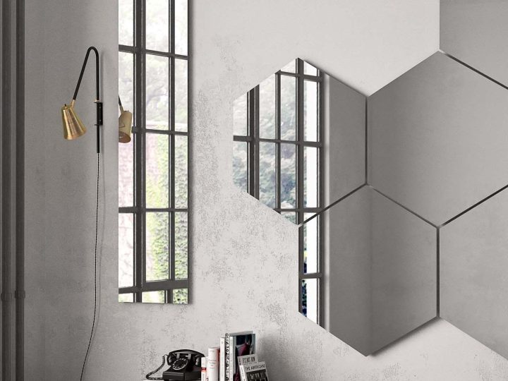 Geometrika Esagonale Mirror, Pianca