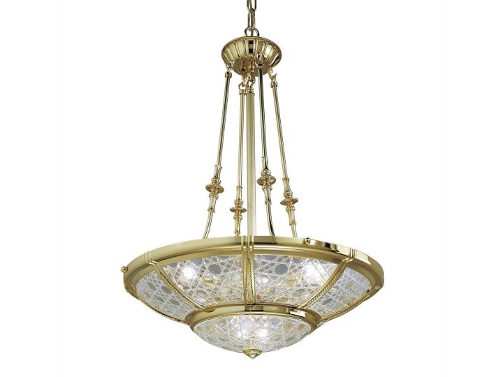 Giotto 1898/6 C Pendant Lamp, Possoni Illuminazione