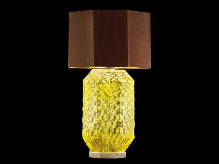 Glass Ve 1058 Tl1 Table Lamp, Masiero