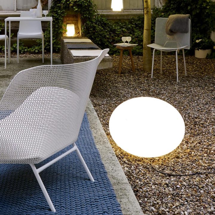 Globe Outdoor Outdoor Floor Lamp, Ligne Roset