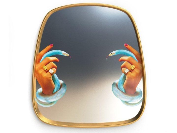 Hands With Snakes Mirror, Seletti