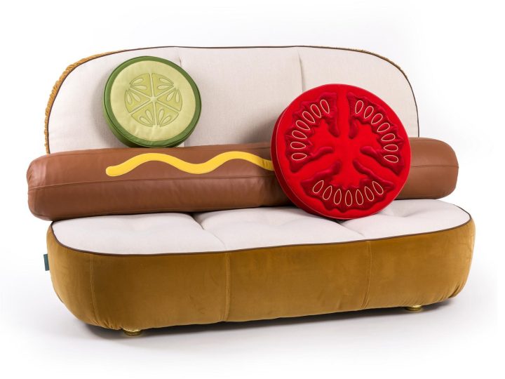 Hot Dog Sofa Small Sofa, Seletti