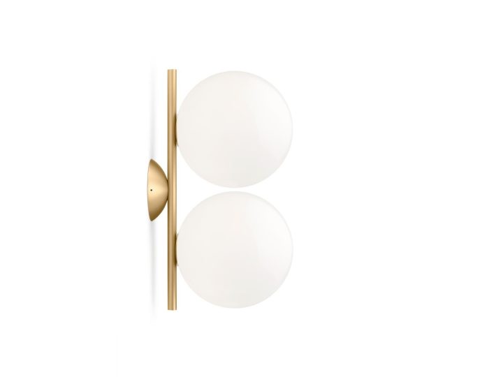 Ic Lights Cw1 Double Wall Lamp, Flos