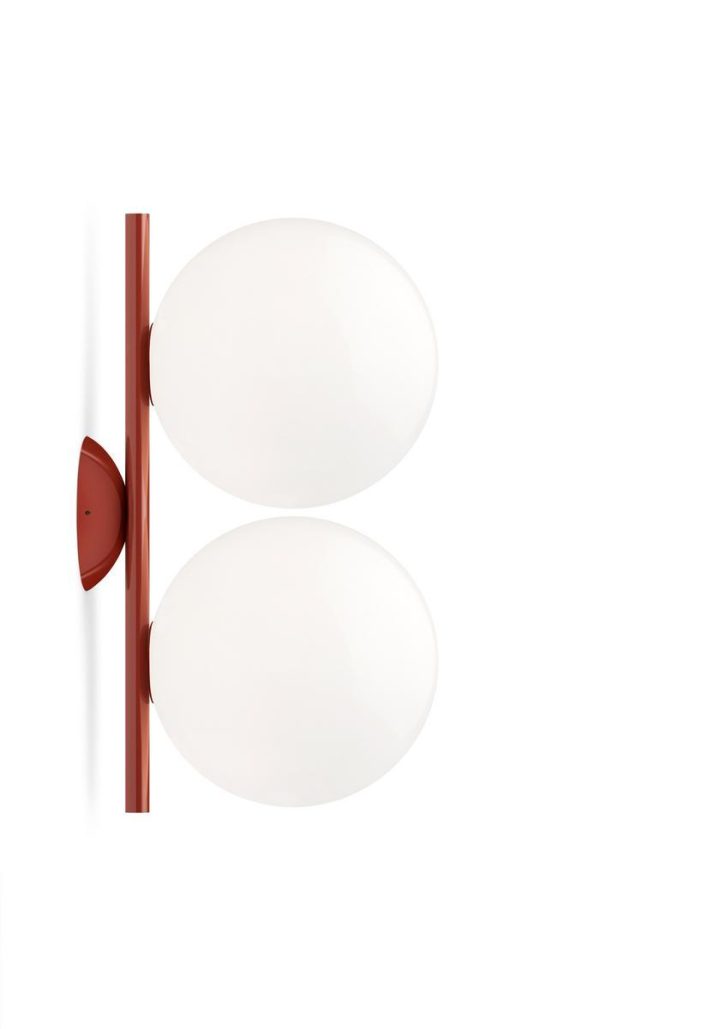 Ic Lights Cw1 Double Wall Lamp, Flos