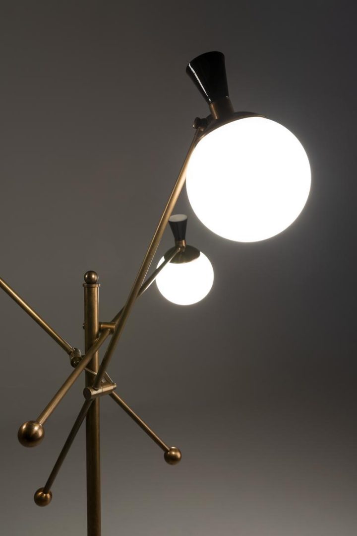 Igloo Floor Lamp, Mantellassi 1926