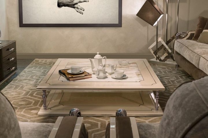 Lalique Lounge Table, Mantellassi 1926
