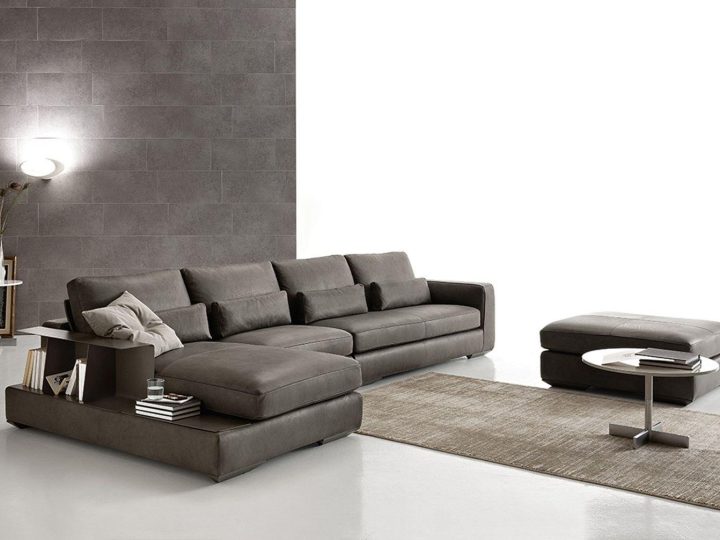 Loman Leather Sofa, Ditre Italia