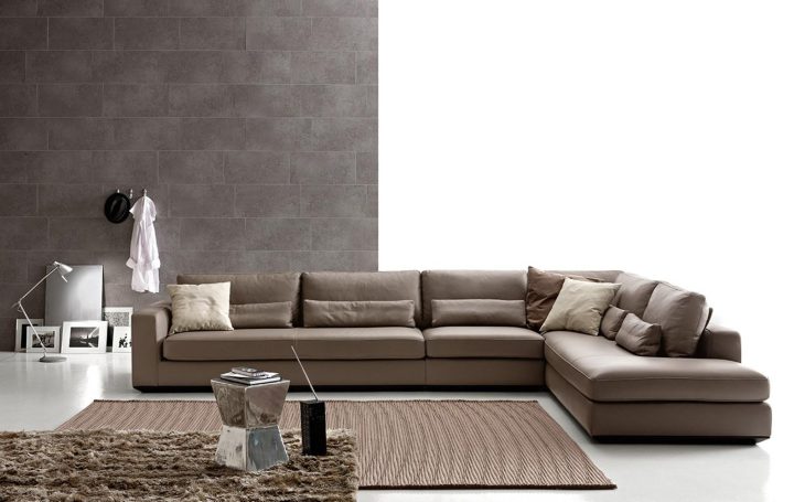 Loman Leather Sofa, Ditre Italia