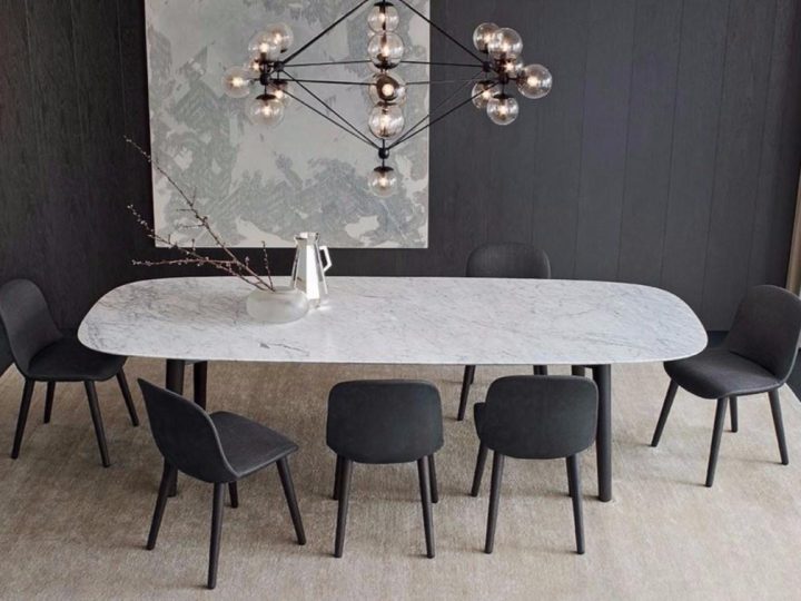 Mad Dining Table Table, Poliform