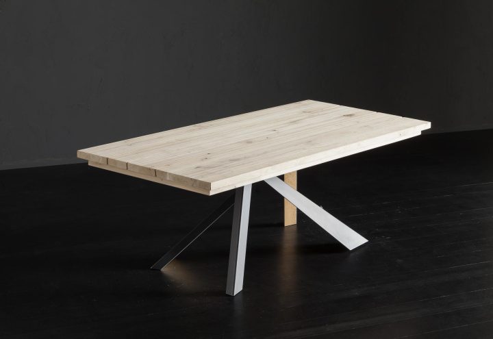 Madrid + Metal/legno Table, Altacorte