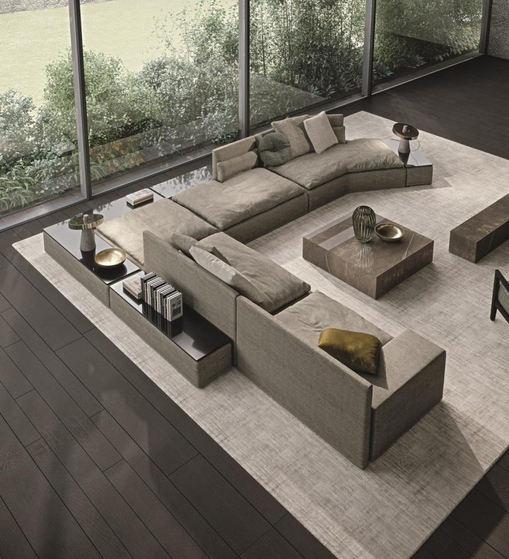 Miller Lounge Table, Frigerio