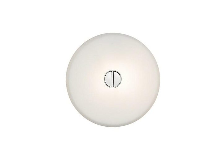 Mini Button Outdoor Wall Lamp, Flos