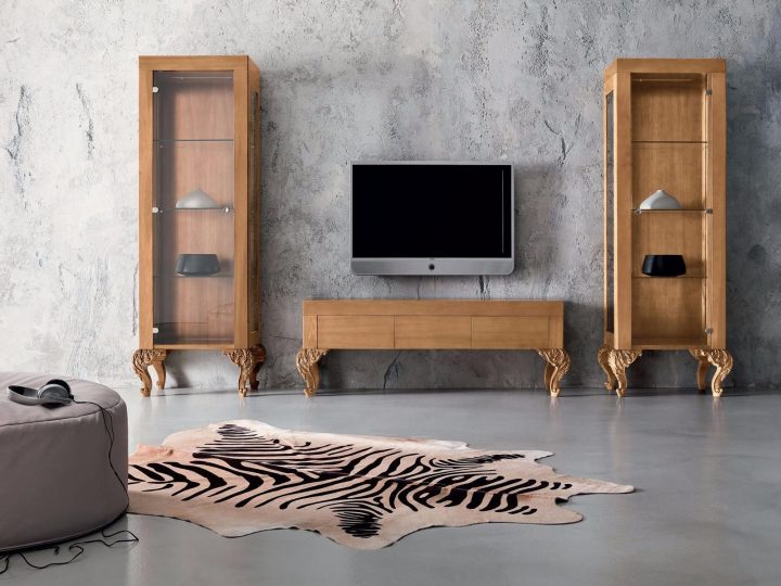 Minimal Baroque Tv Furniture, Modenese Gastone