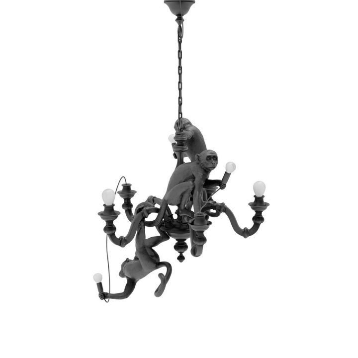 Monkey Chandelier Pendant Lamp, Seletti