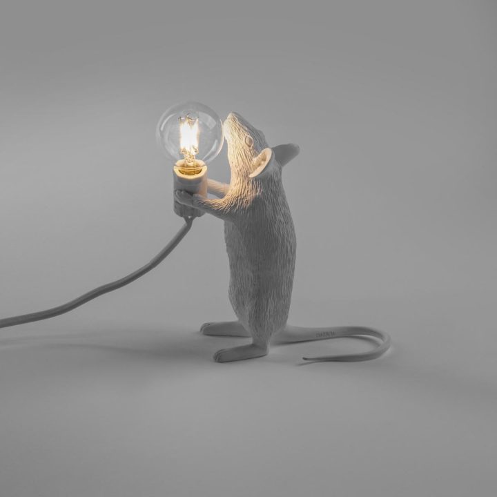 Mouse Lamp Standing Step Table Lamp, Seletti