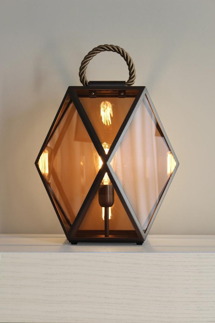 Muse Lantern Floor Lamp, Contardi