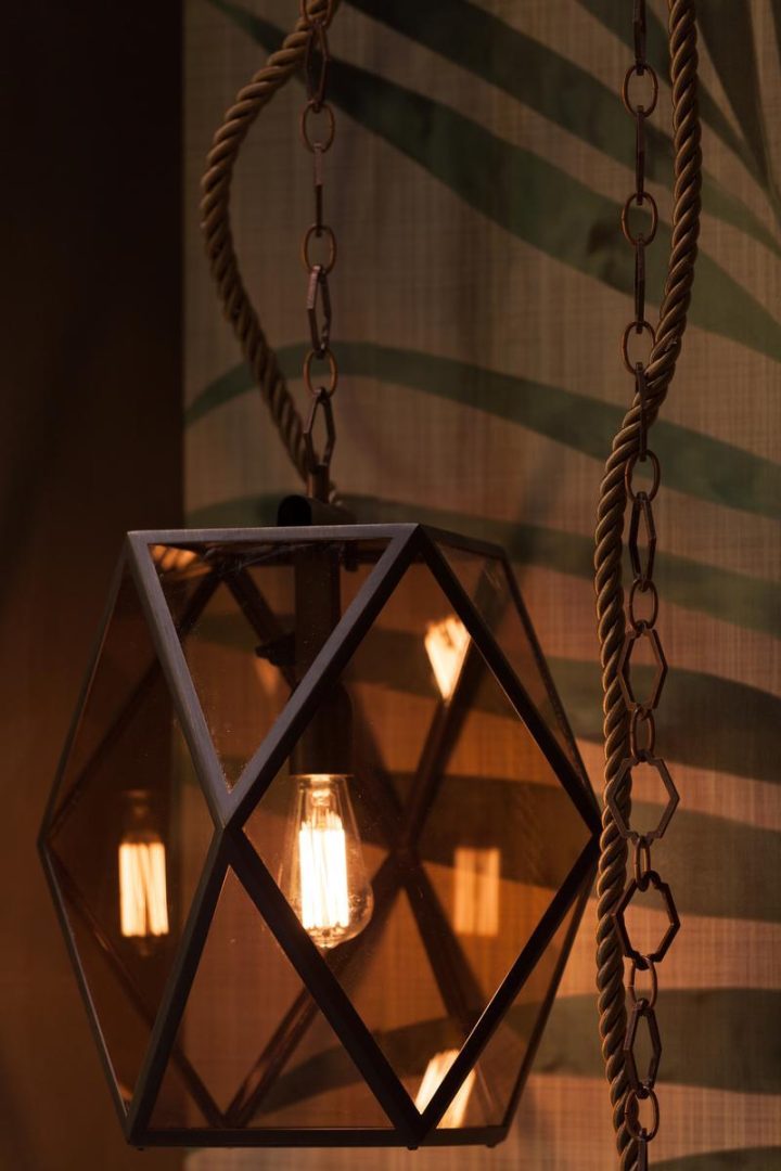 Muse Lantern Pendant Lamp, Contardi