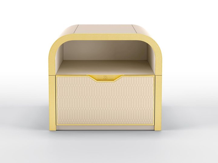 Ocean Ii Bedside Table, Bruno Zampa