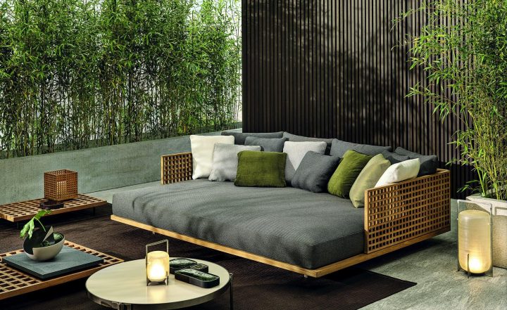 Quadrado Garden Bed, Minotti