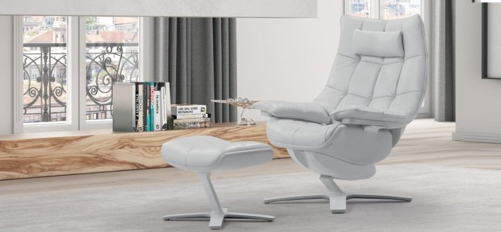 Re Vive Quilted Armchair, Natuzzi Italia