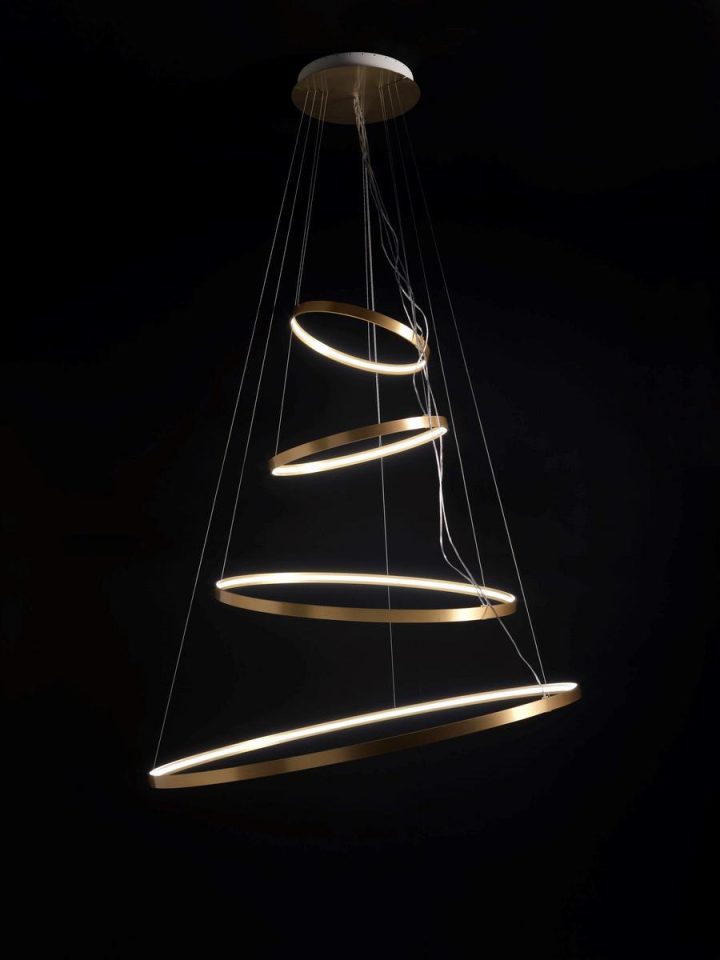 Rings Orizzontale Pendant Lamp, Zava