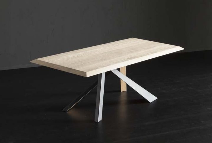 Rio + Metal/legno Table, Altacorte